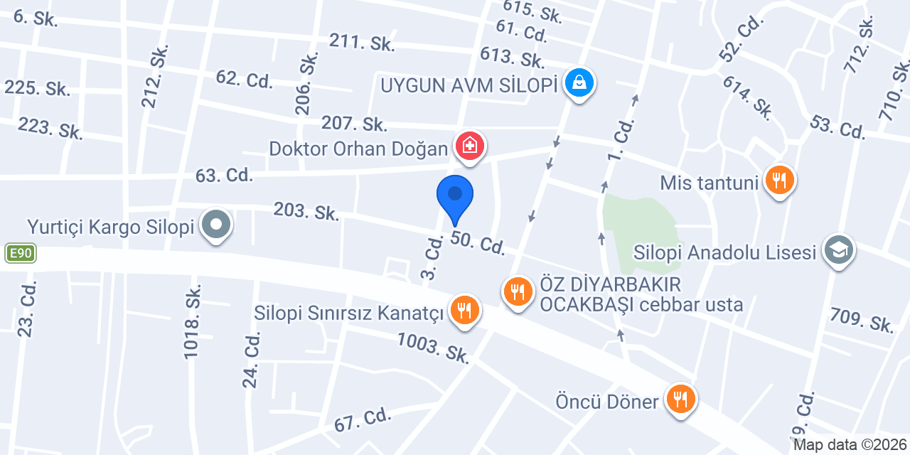 Gece Müzik Merkezi konumu