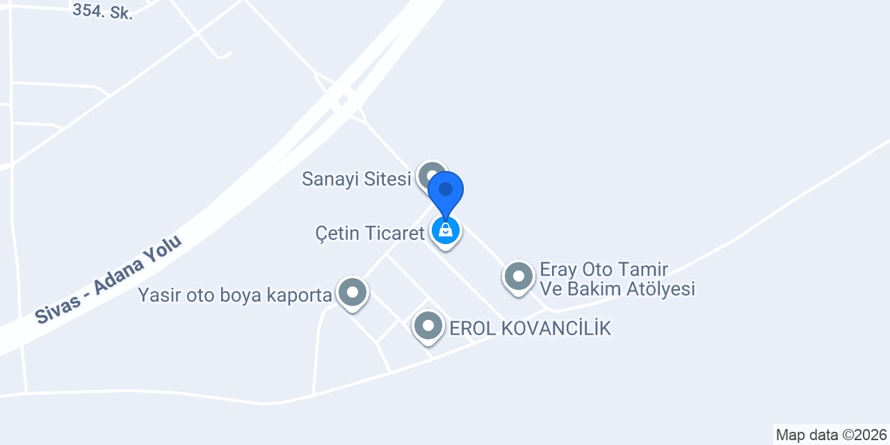 Keskinoğlu Otomotiv konumu