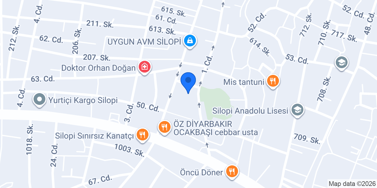 Silopi Ugur Kurs konumu