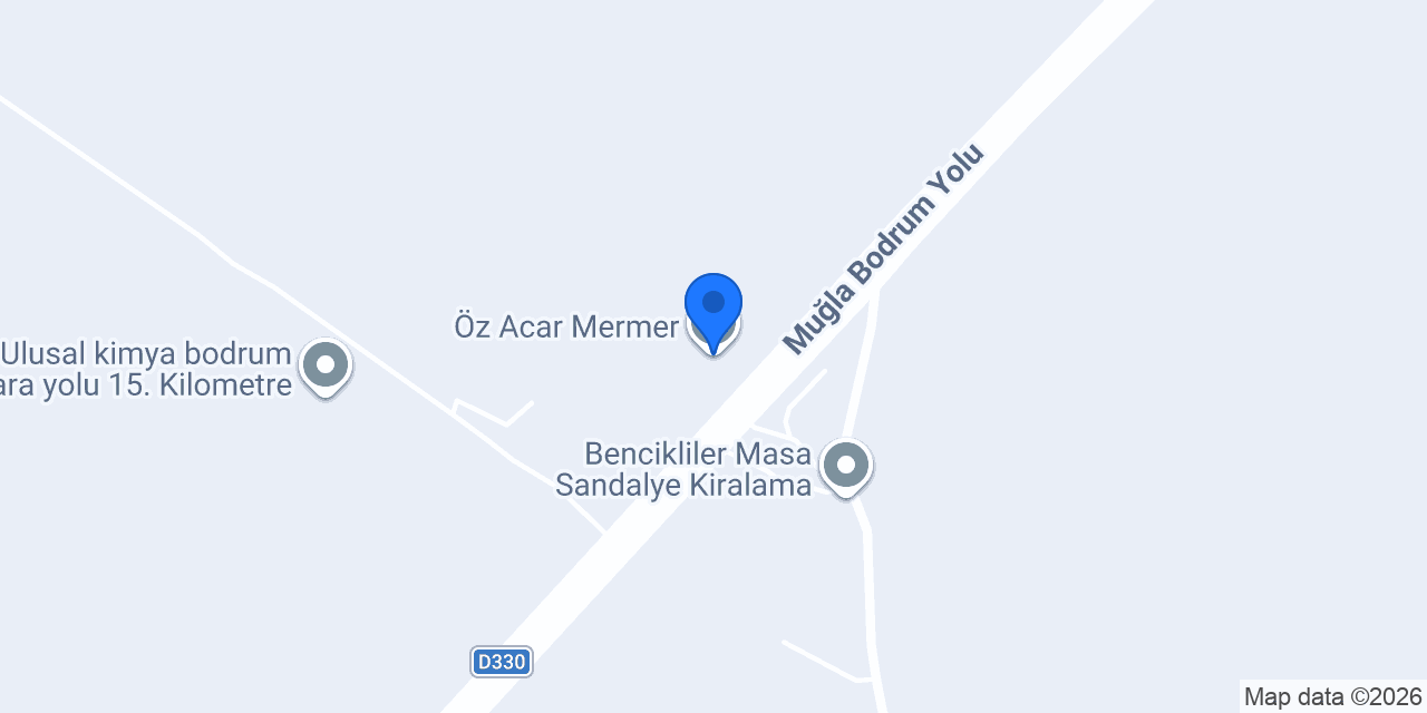 Öz Acar Mermer konumu