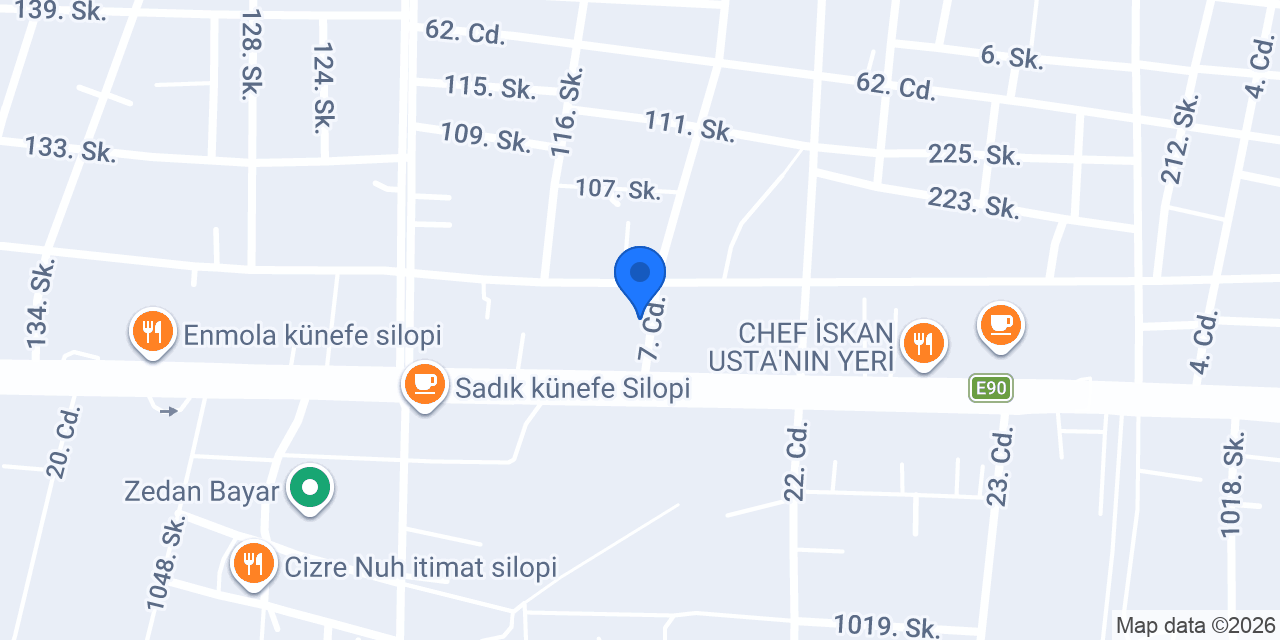 Salon Best Kuaför Silopi konumu