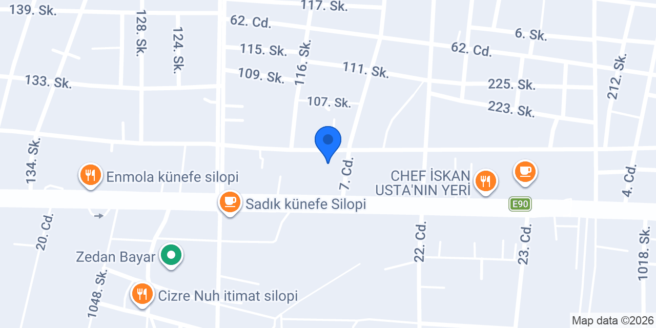 Bella Moda Silopi konumu