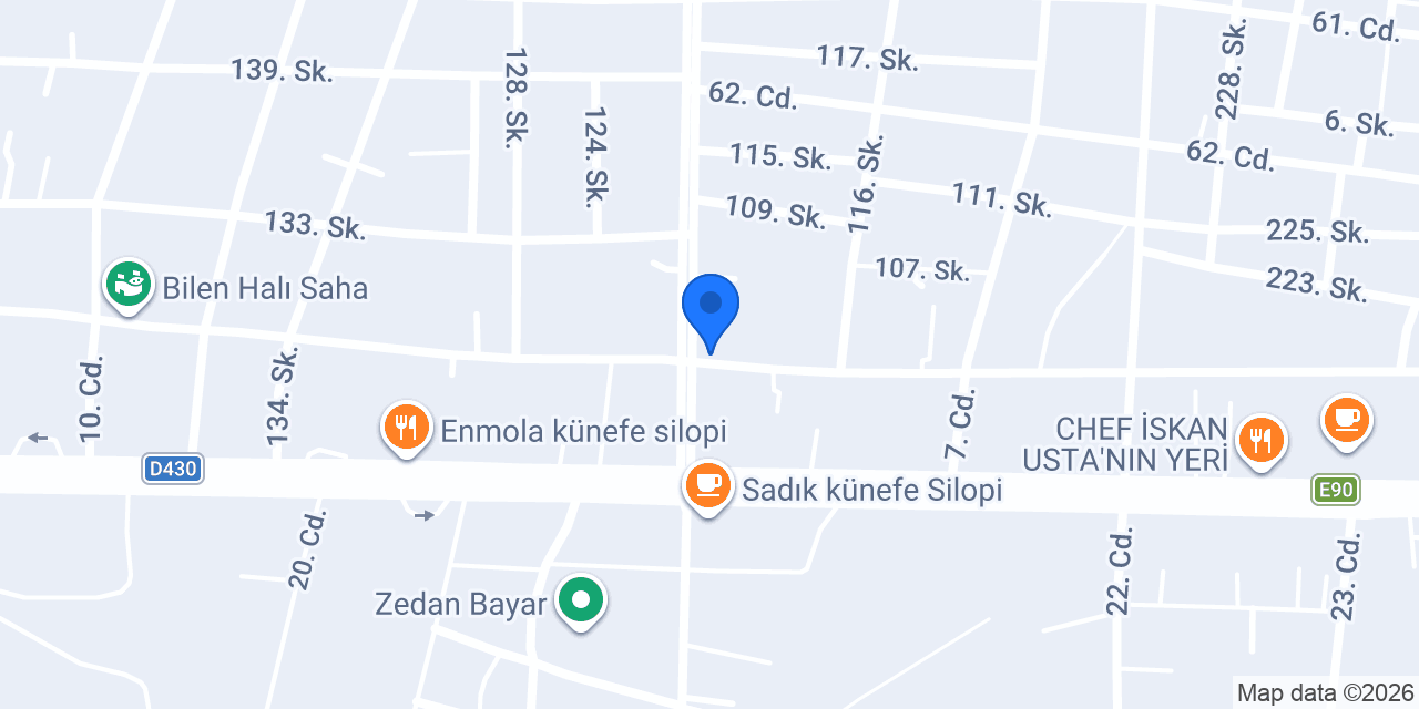 Yenisehir Avm konumu