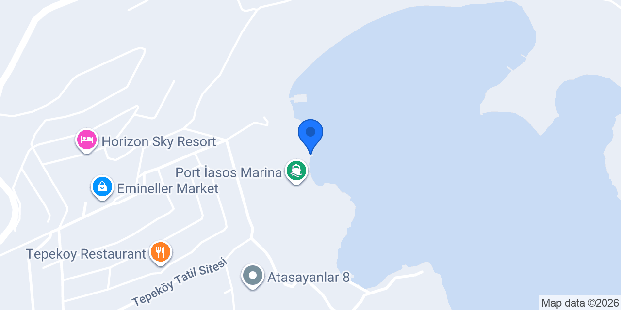 Iasos Marina Restaurant konumu