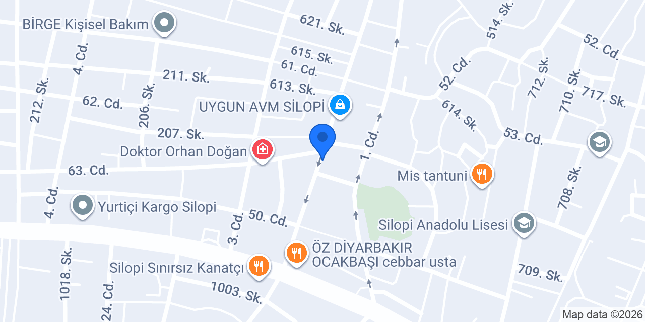 Ökten Eczanesi konumu