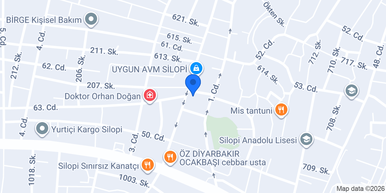 Silopi lahmacun urfalim konumu