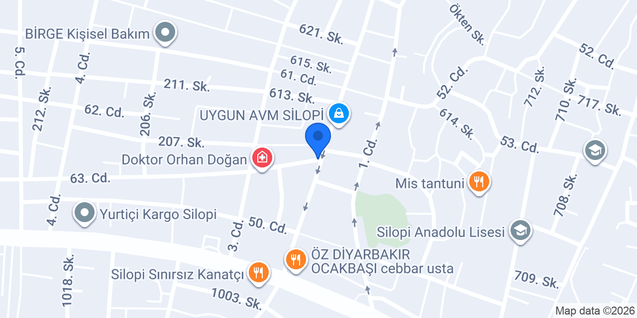 Halk Kütüphanesi konumu