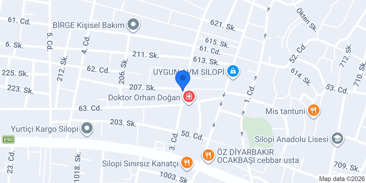 AYAS HALI GIYIM CEYIZ SILOPI konumu