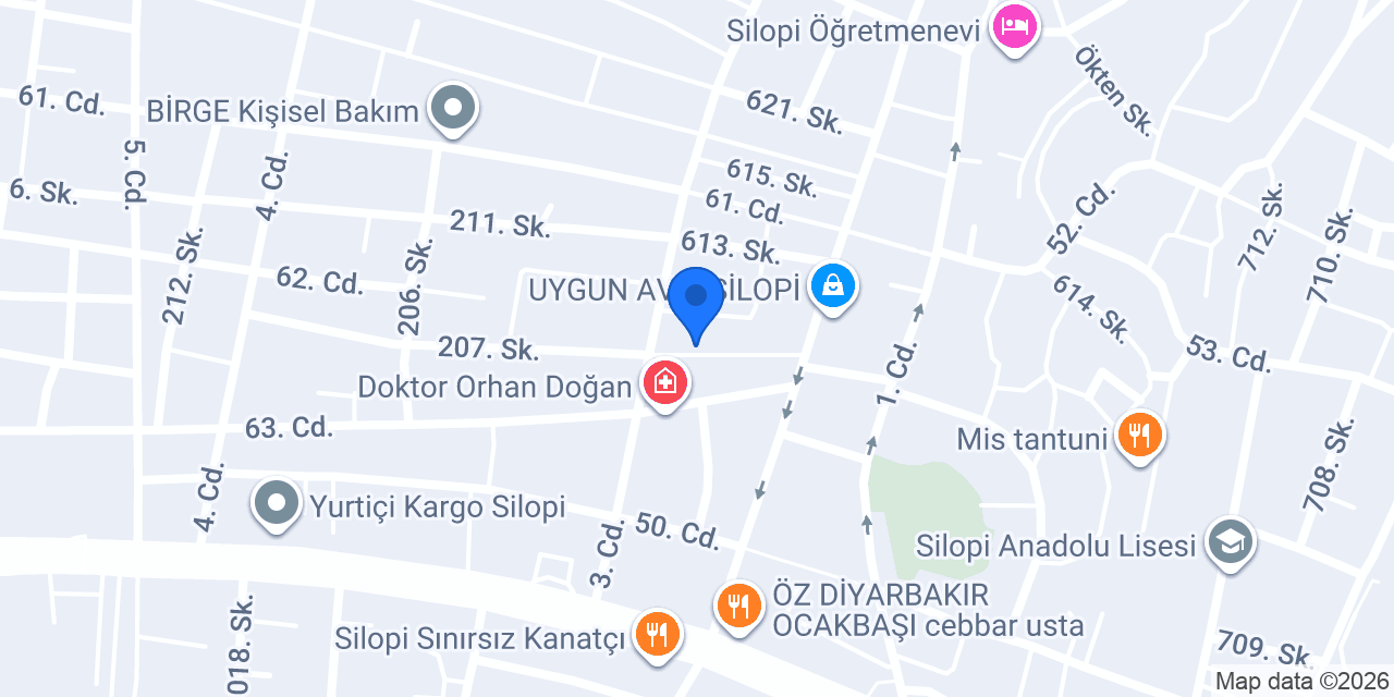 Haci TEKEŞ Diş Kliniği konumu