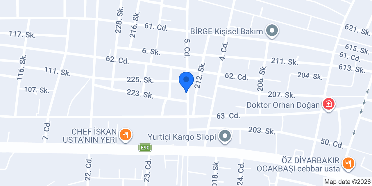Sidar Yapı Market konumu