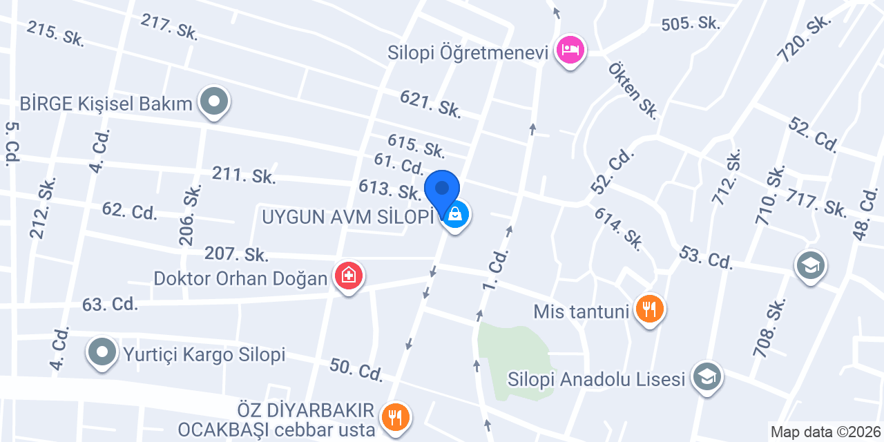 Özpınar Vodafone konumu