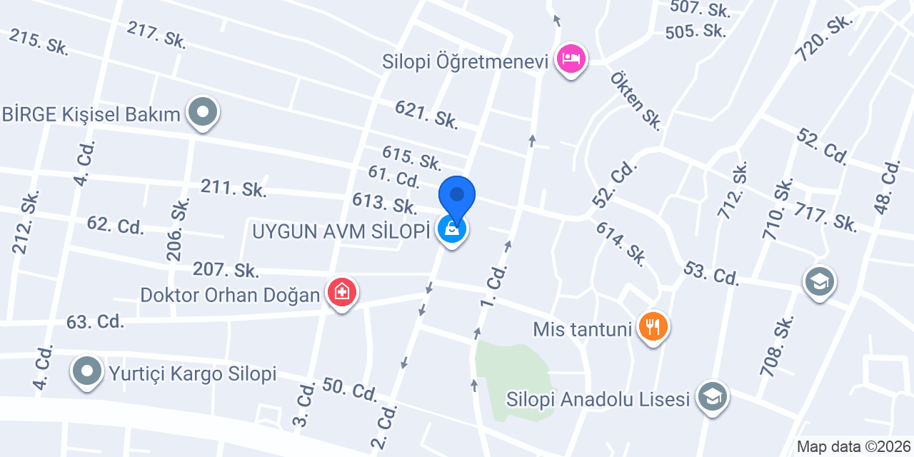 Espresso shop silopi konumu