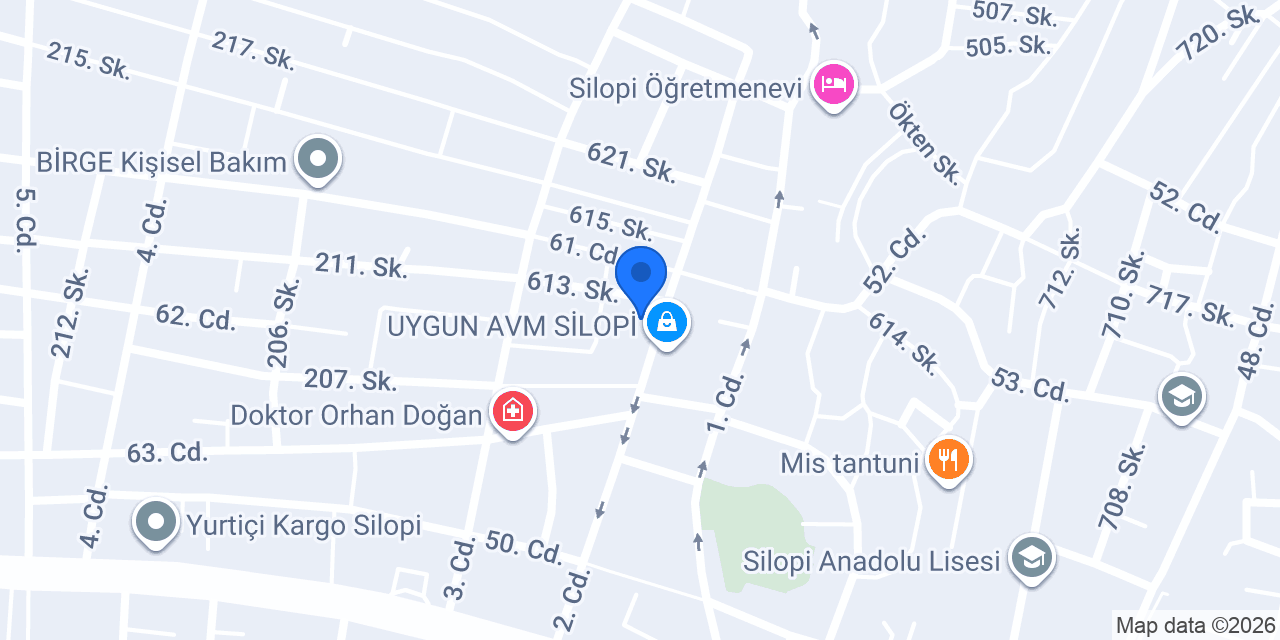 ÇINAR ET LOKANTASI konumu