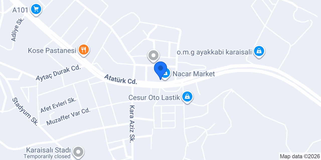 Serkan Market konumu
