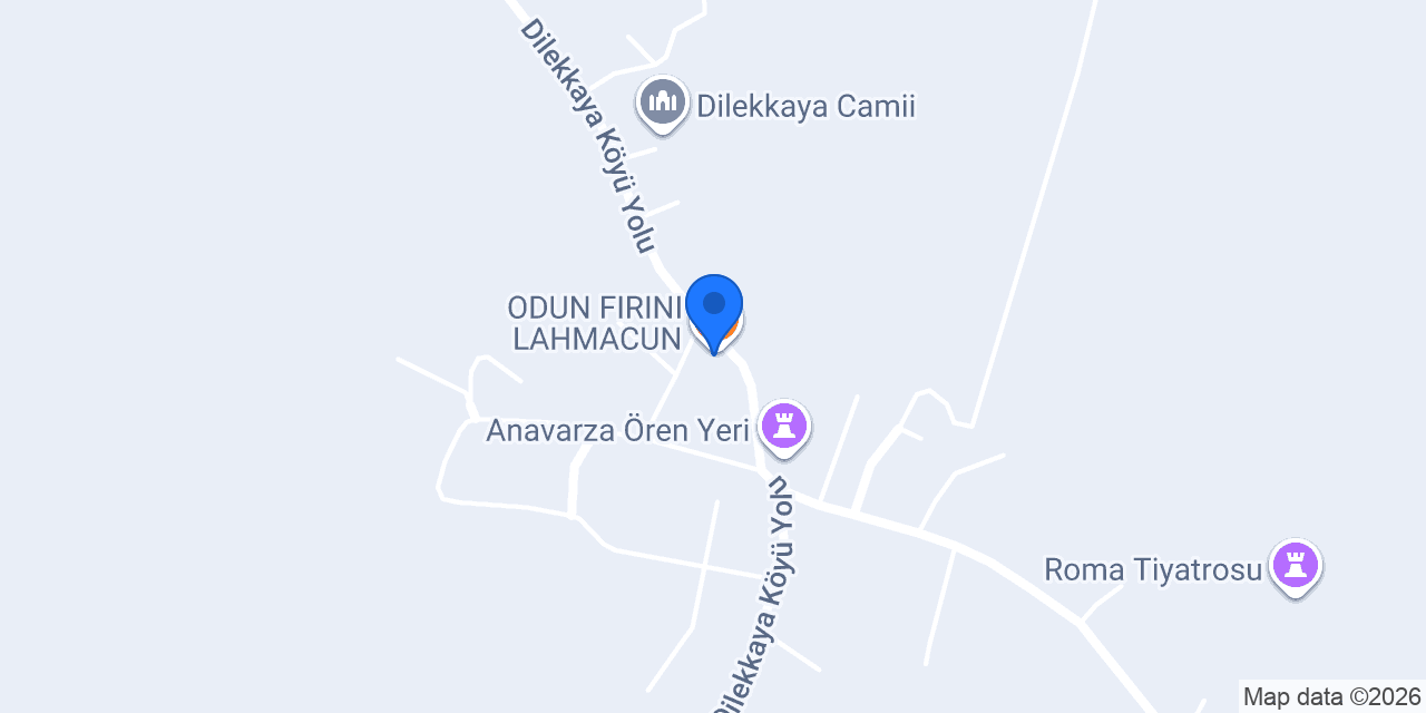 ODUN FIRINI LAHMACUN konumu