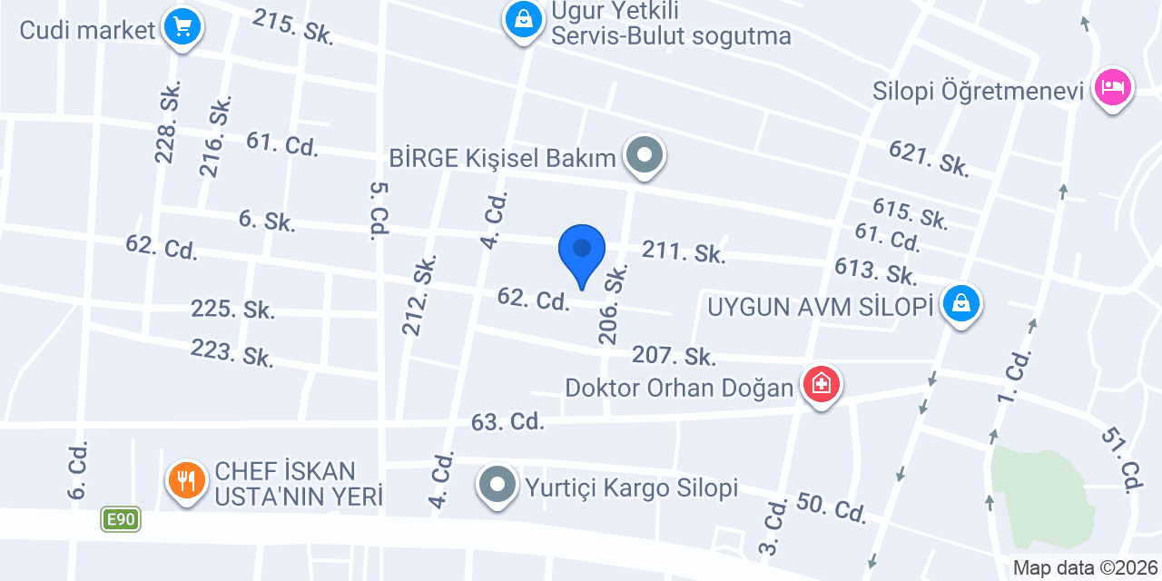 Peri Beauty Silopi konumu