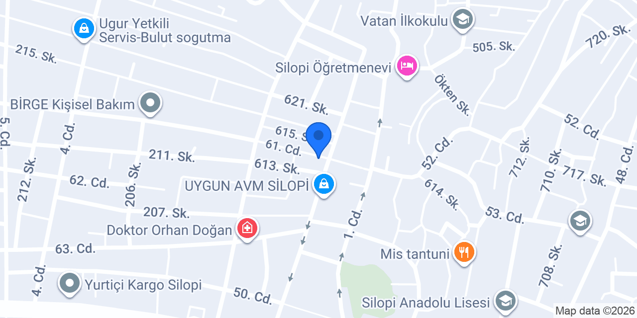 Başak Oto Galeri konumu