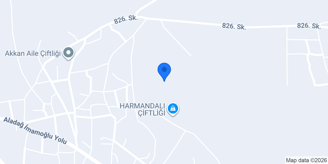 HARMANDALI ÇİFTLİĞİ konumu