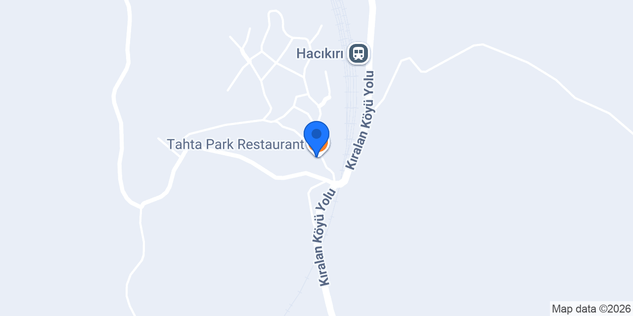 Tahta Park Restaurant konumu