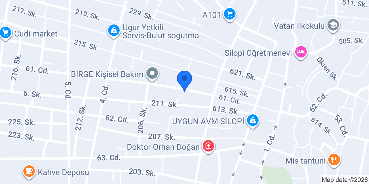 BEDRİYE UNAT BAYAN KUAFÖRÜ konumu