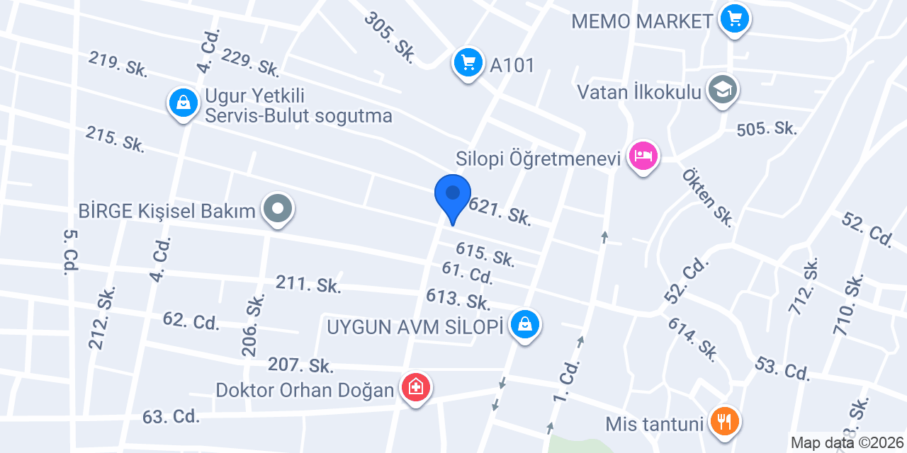 Kuaför serkan konumu