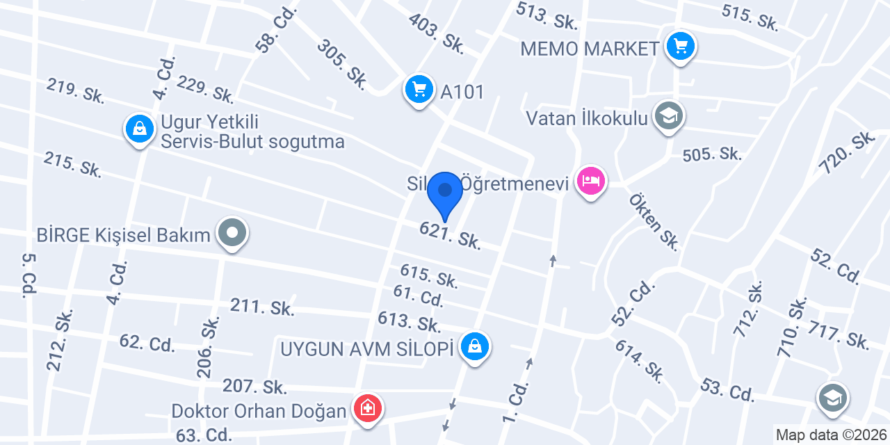 Silopi Kozmetik konumu