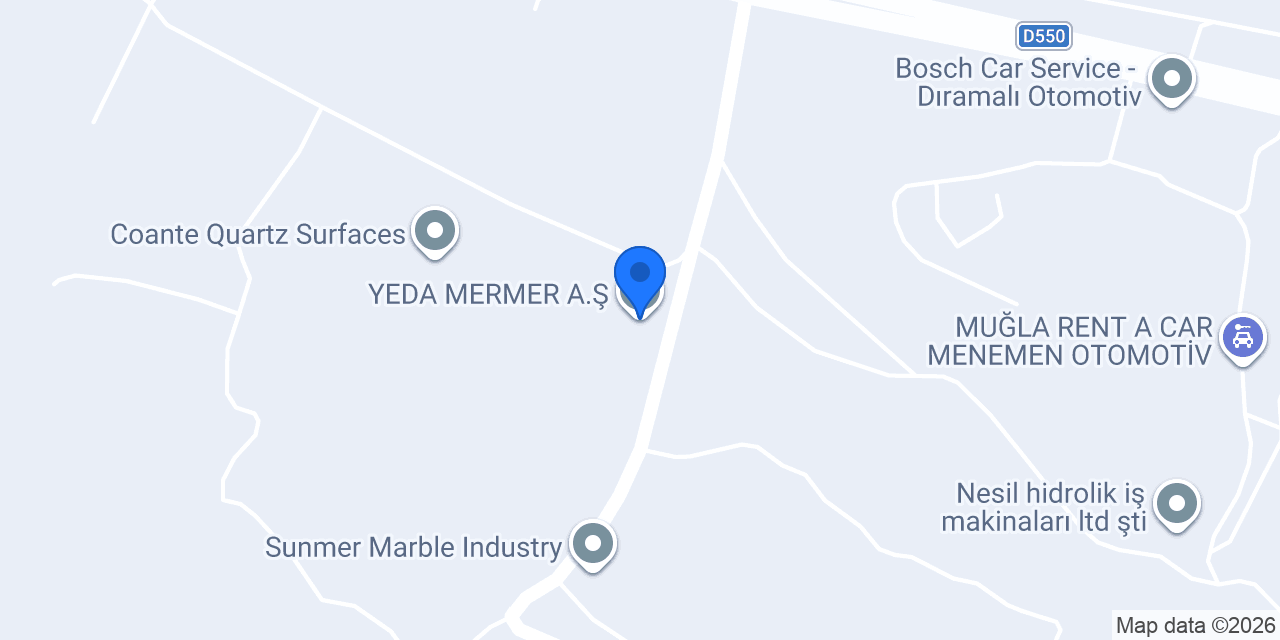 YEDA MERMER A.Ş konumu