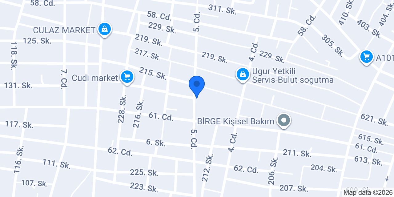 Dedeler Market konumu