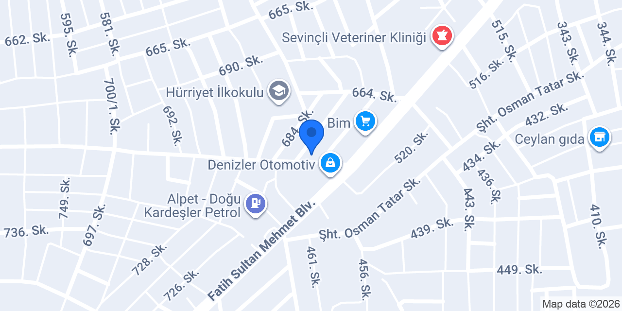 Arı Kovanının Adresi konumu