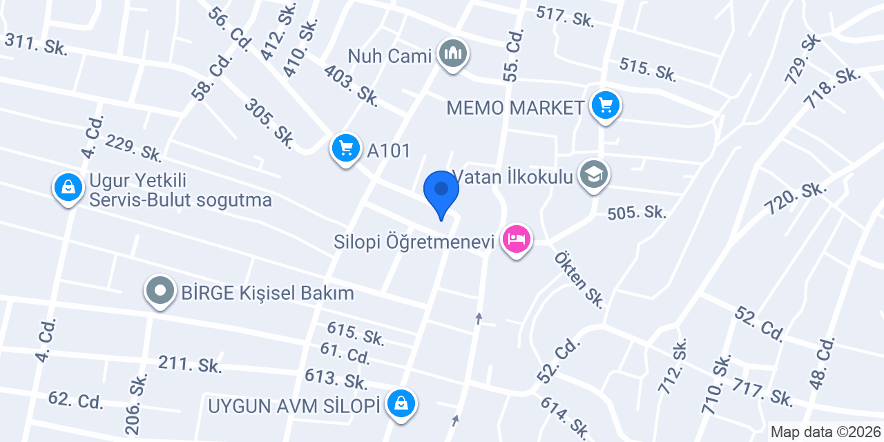 Silopi İlçe Emniyet Müdürlüğü konumu