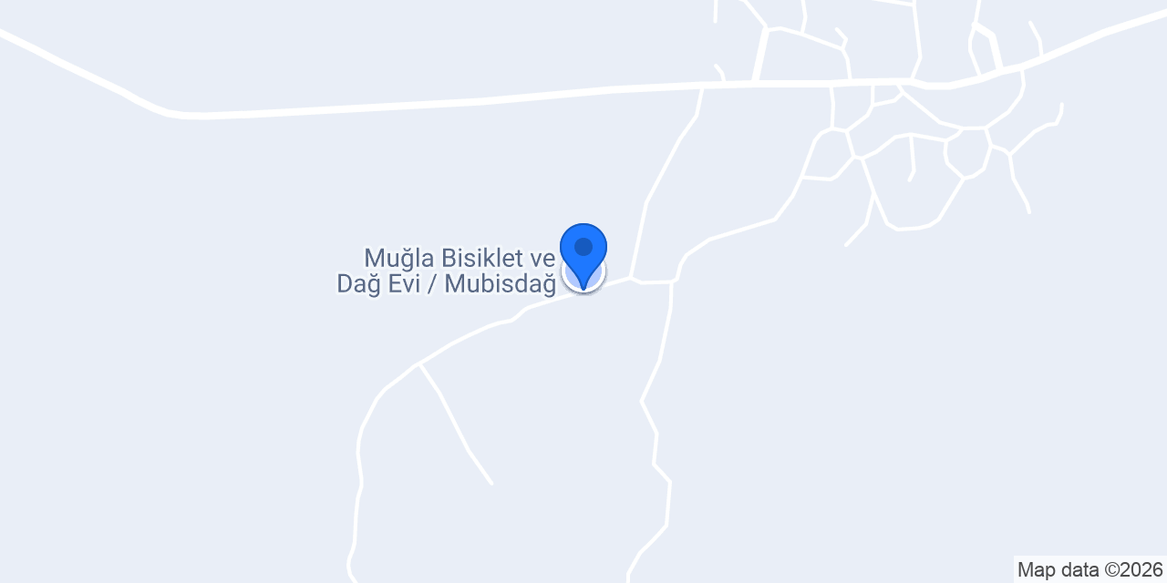 Muğla Bisiklet ve Dağ Evi / Mubisdağ konumu