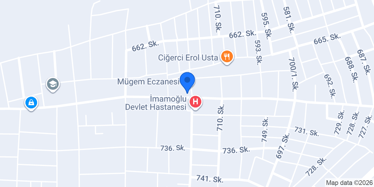 Ustam çiğköfte imamoğlu konumu