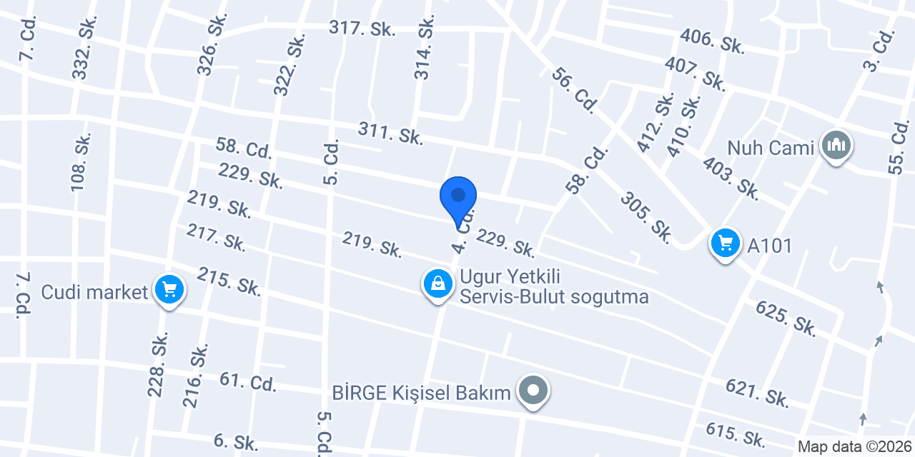 Acar Giyim konumu