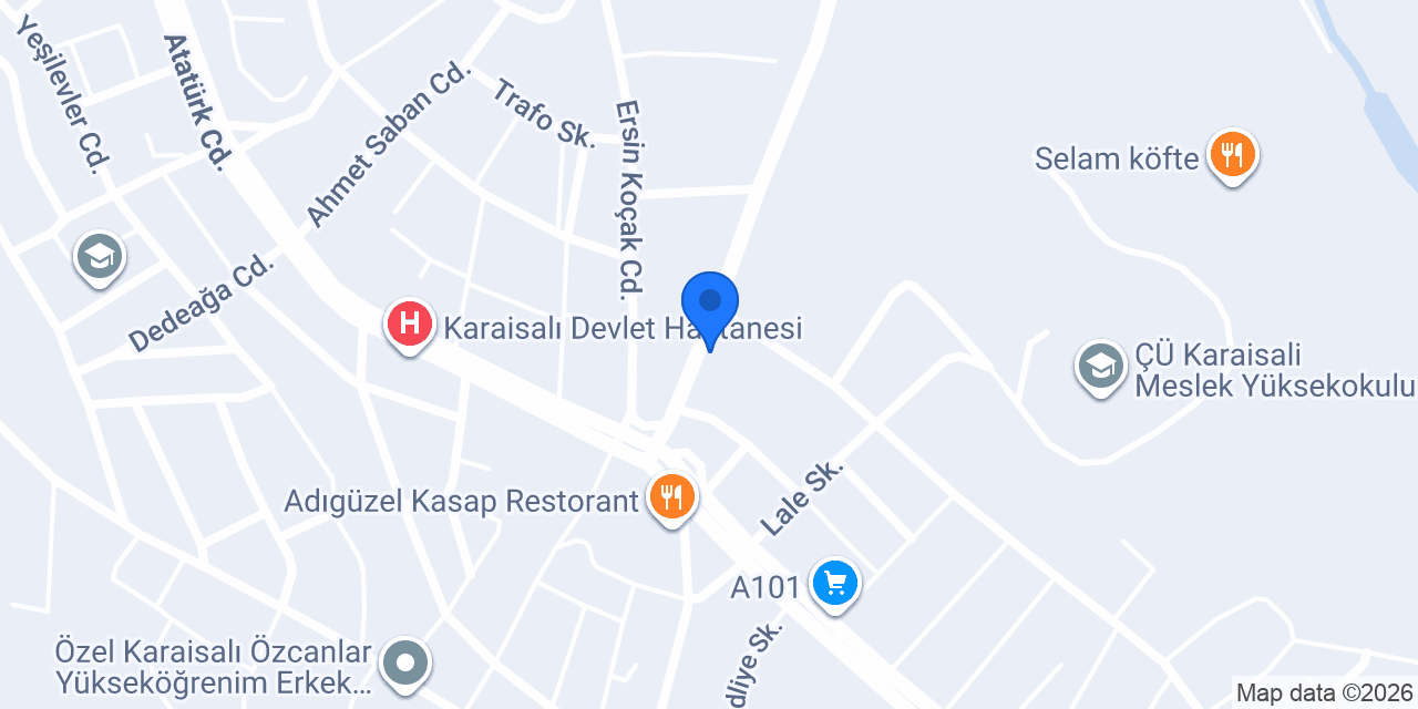 İKRA ELEKTRİK Karaisalı konumu