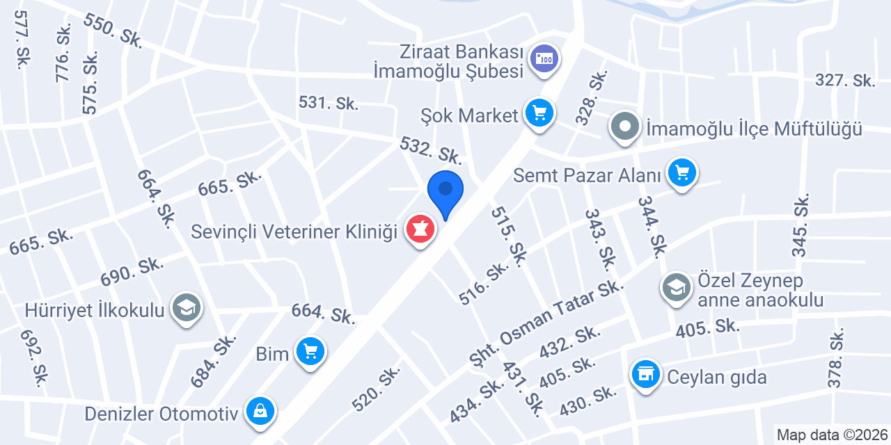 Aras Kargo İmamoğlu Cep Şubesi konumu