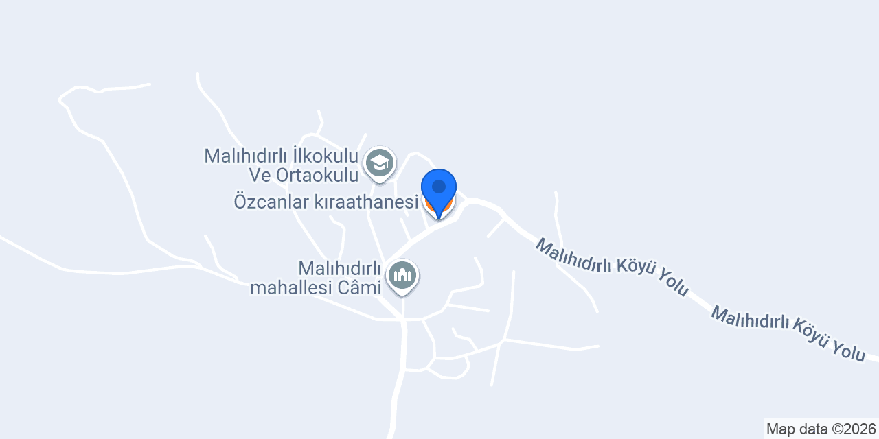 Malıhıdırlı Köyü Muhtarlığı konumu