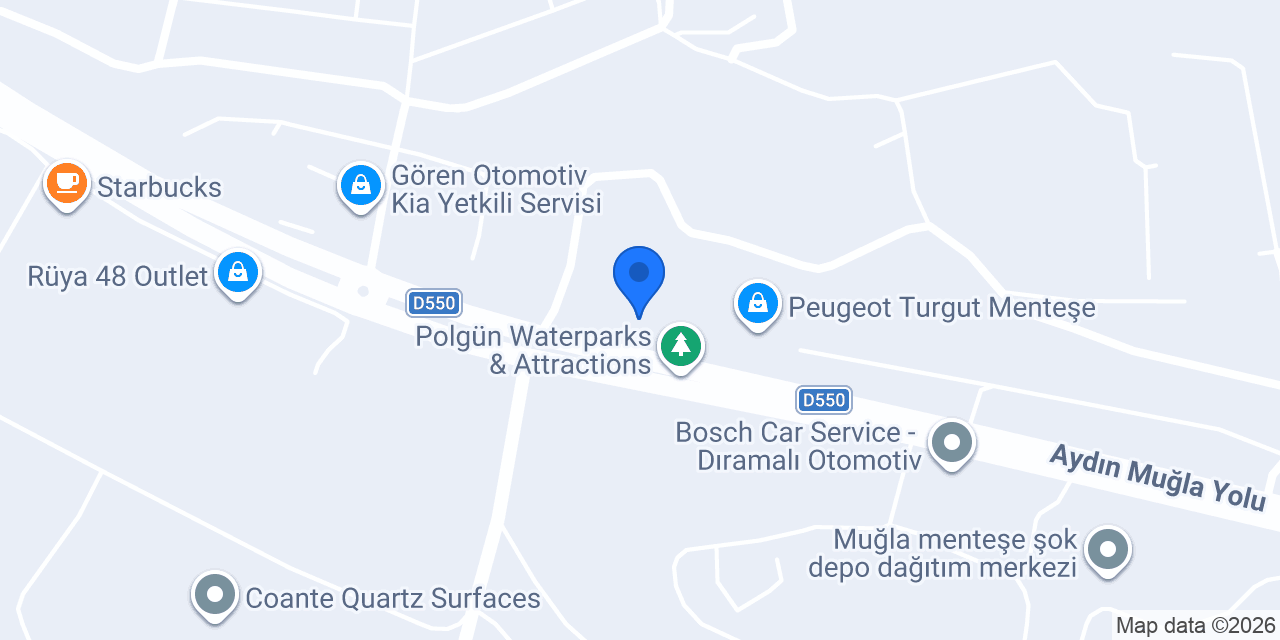 Karel Muğla Depo konumu