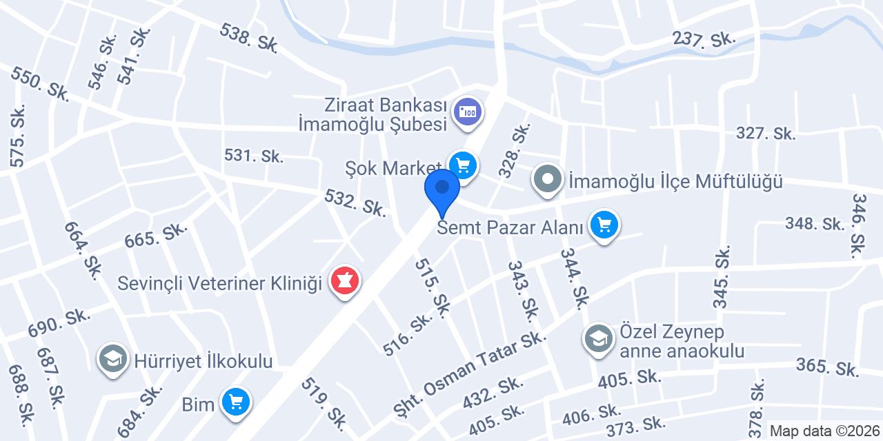 Özdemir Ticaret konumu
