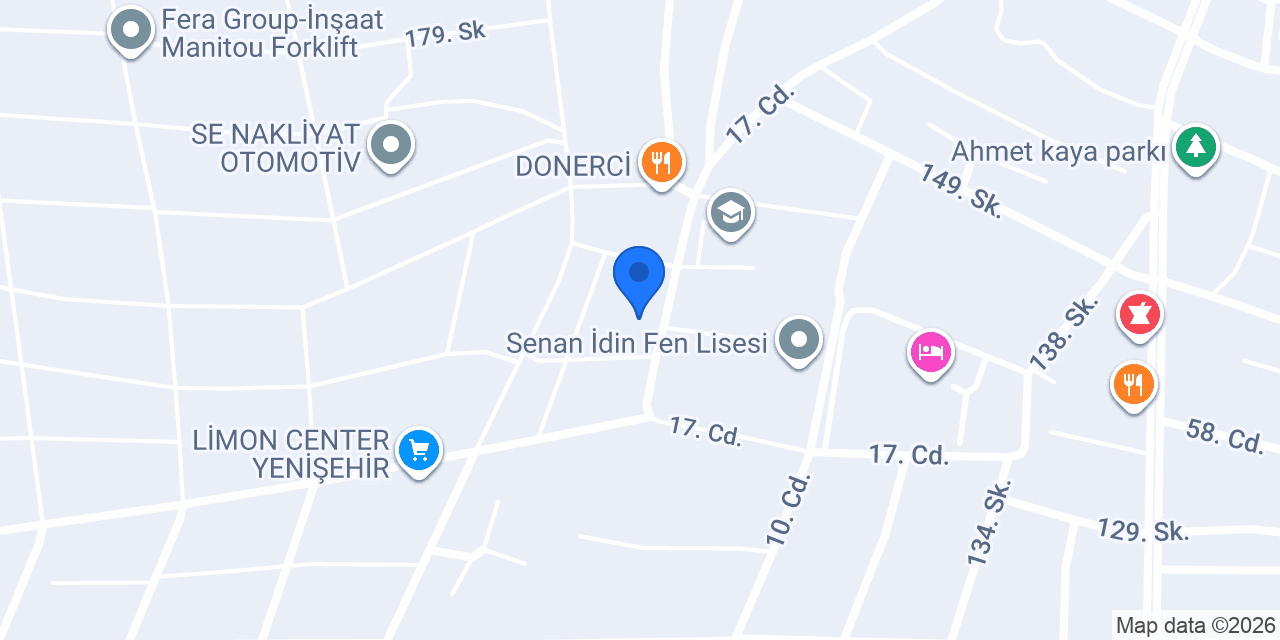 Şahin mobilya konumu