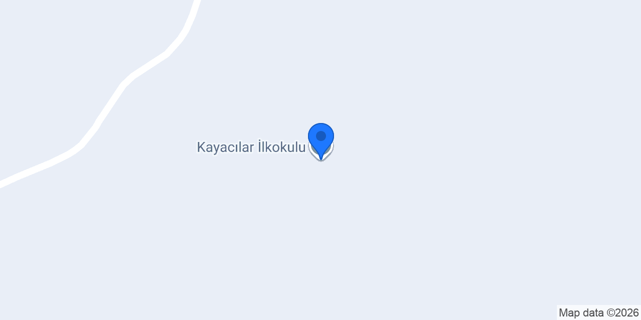 Kayacılar İlkokulu konumu