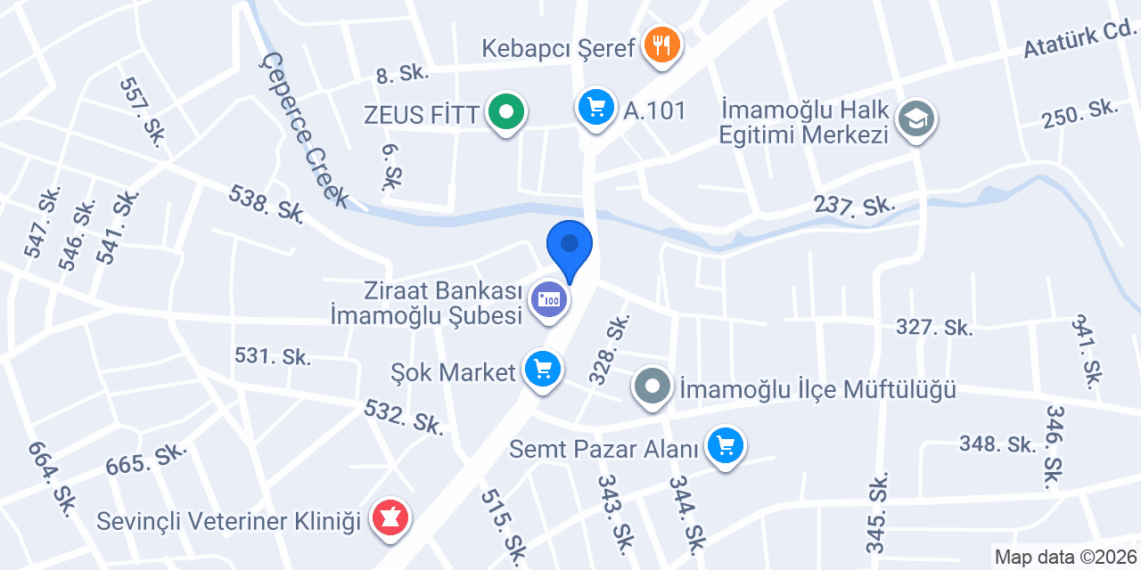 SMMM Mehmet YUMUŞAKİPEK konumu