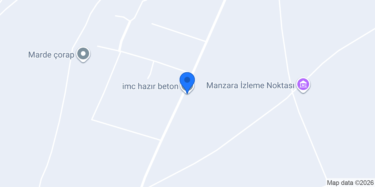 imc hazır beton konumu