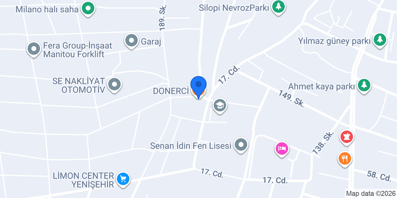 DONERCİ konumu
