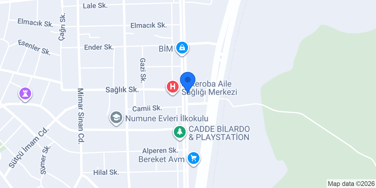 GÜL HIRDAVAT ŞEKEROBA konumu