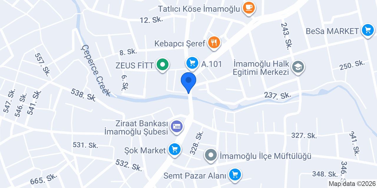 Menemencioğlu Pide Lahmacun Ve Unlu Mamülleri konumu