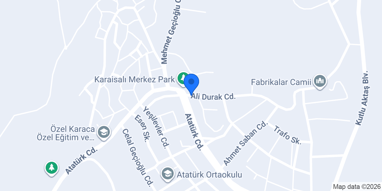 Yusuf Özcan mobilya konumu