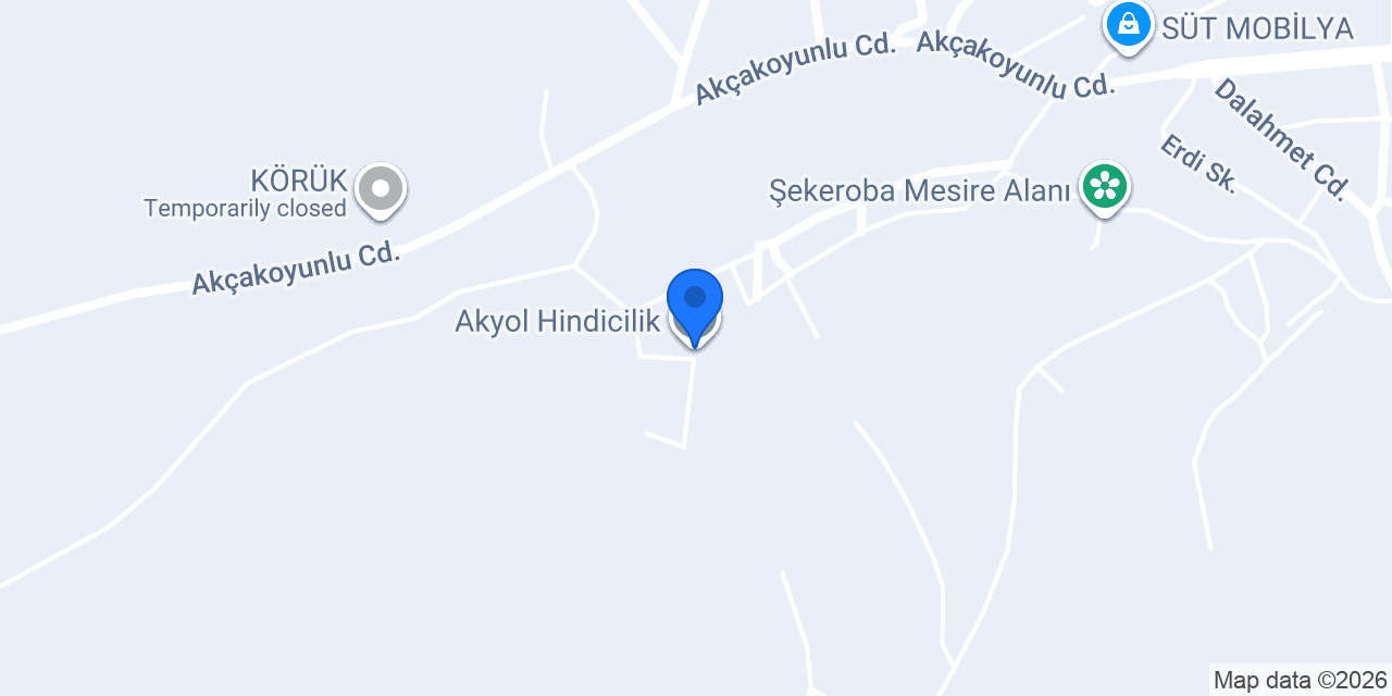 Akyol Hindicilik konumu