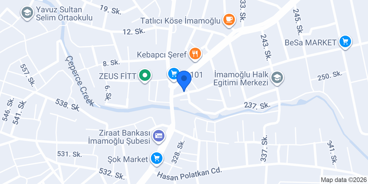 Moda Giyim konumu