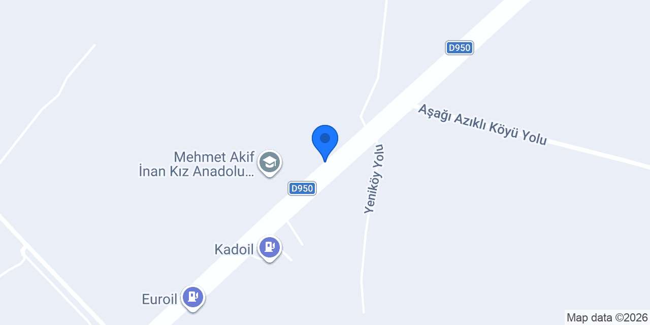Ceylanlar Şarj İstasyonu konumu
