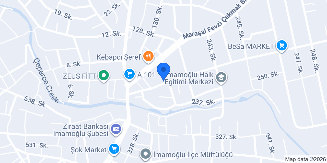 Lale Pide Fırını konumu